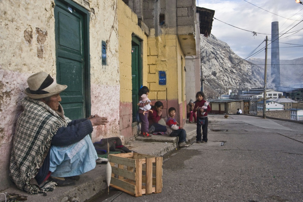 La Oroya, a town of 30,000 some 185 kilometers (115 miles) east of Lima, is considered one of the world's most polluted cities