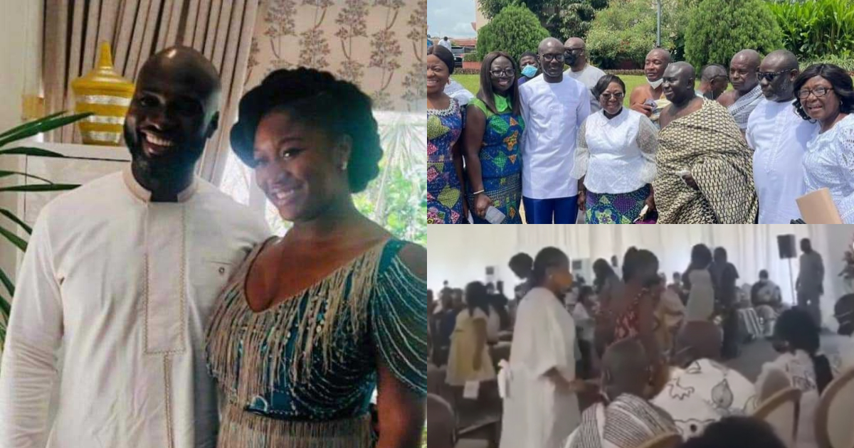 Edwina Akufo-Addo and Kwabena Jumah's wedding