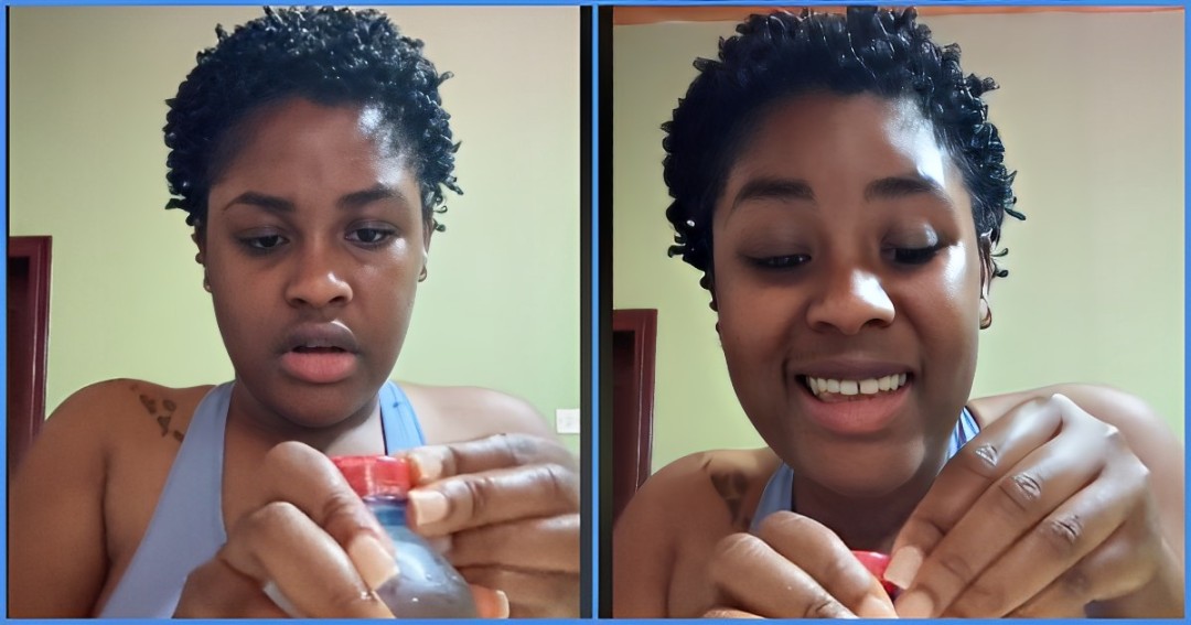 Ghanaian Lady With Long Nails Struggles To Open Bottled Water: "I Don't Have That Patience"