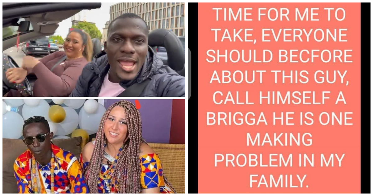 I don't want to talk: Patapaa accuses blogger, ZionFelix for problems in his marriage with German based Turkish wife, Liha Miller
