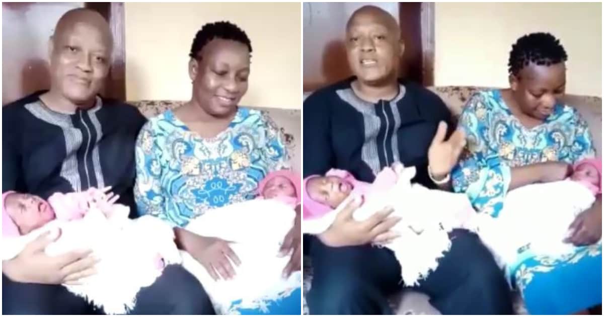 Nigerian woman welcomes 2nd baby 21 days after delivering first one (video)