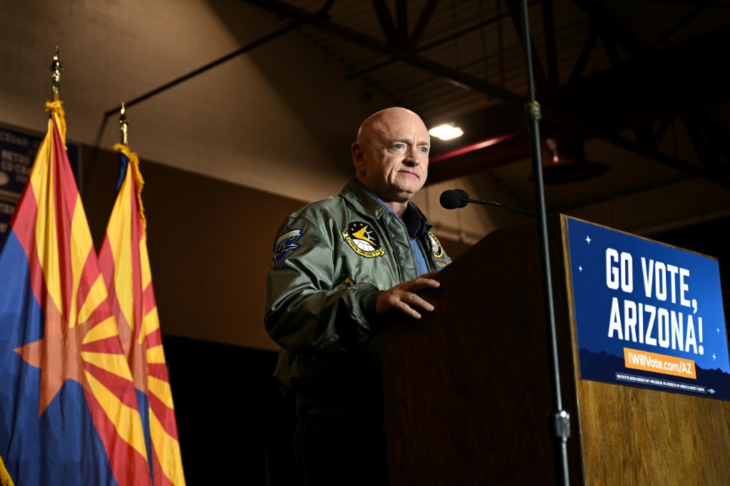 Democrat Mark Kelly was projected to win a tight Senate race in Arizona