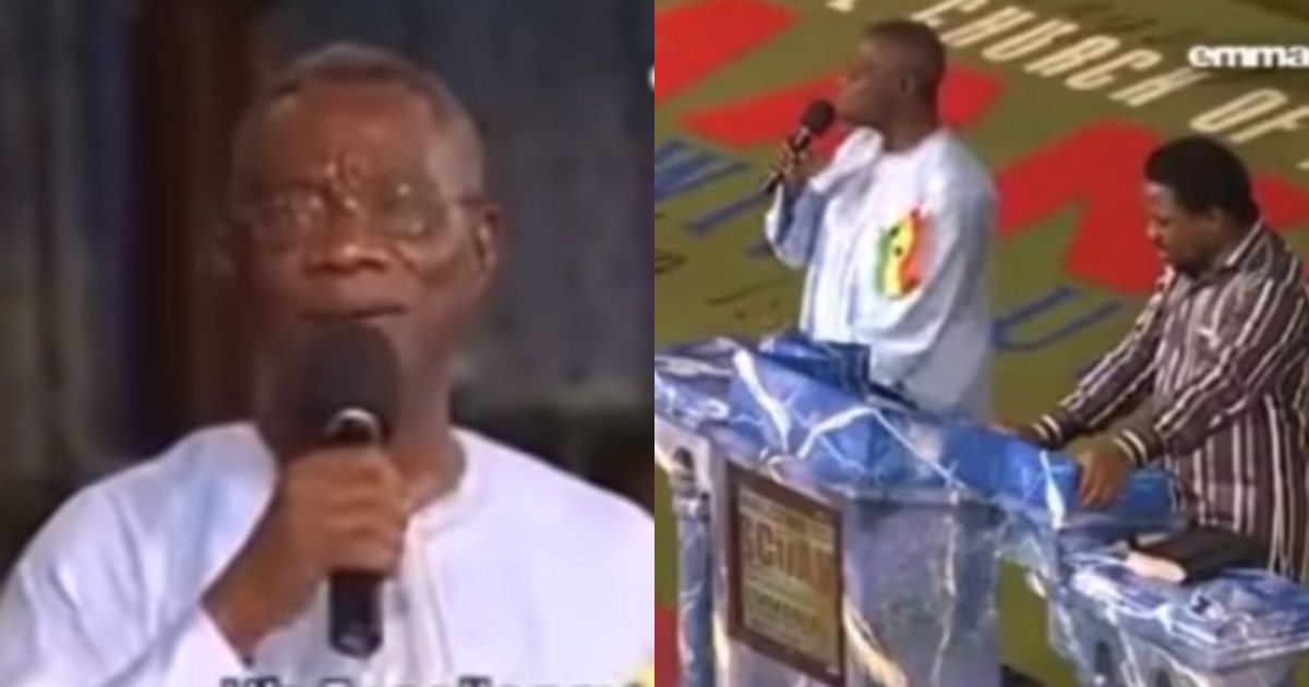Emotions run high as video of late John Atta Mills at TB Joshua's church pops up