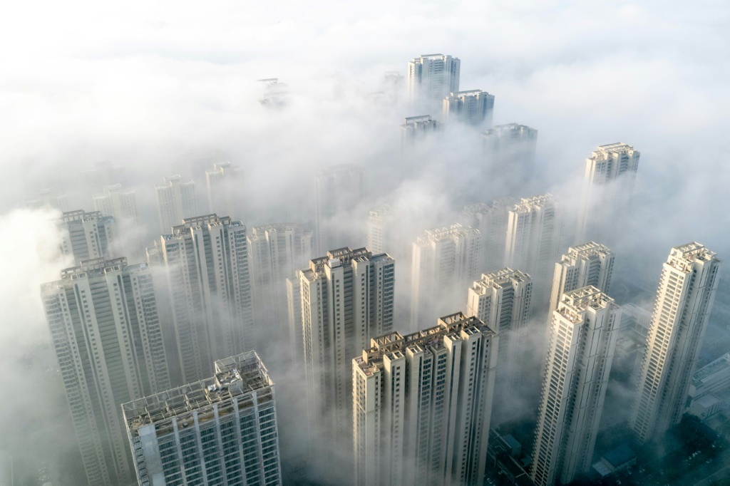 China's vast property sector is mired in a deep debt crisis