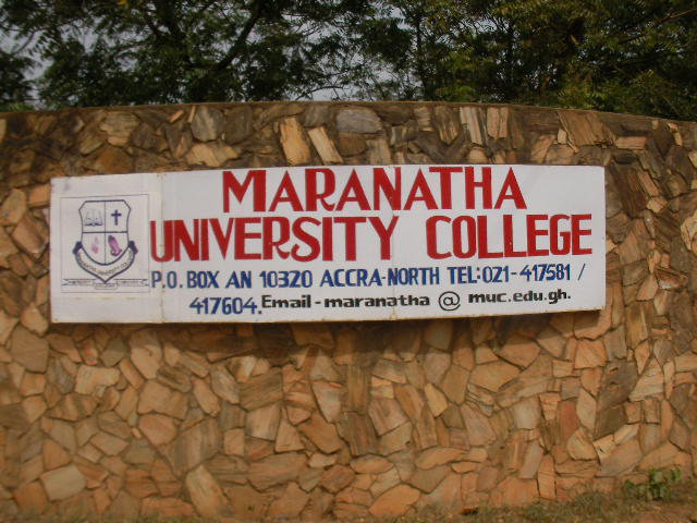 maranatha university college ghana