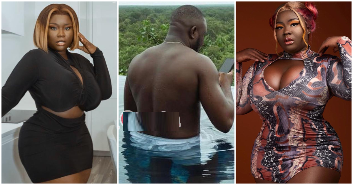 He's so handsome: Photos of Kumawood actress Maame Serwaa's boyfriend with the same tattoo as her drop, ladies drool