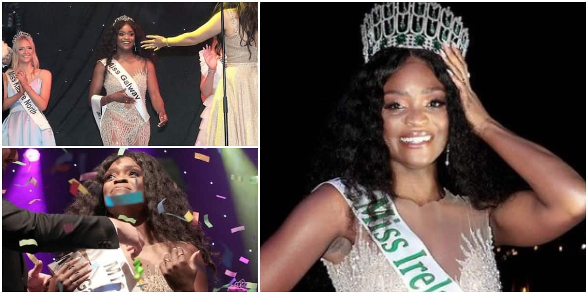 5 facts about Pamela Uba, lady born to Nigerian parents who broke a 74-year-old record by emerging Miss Ireland