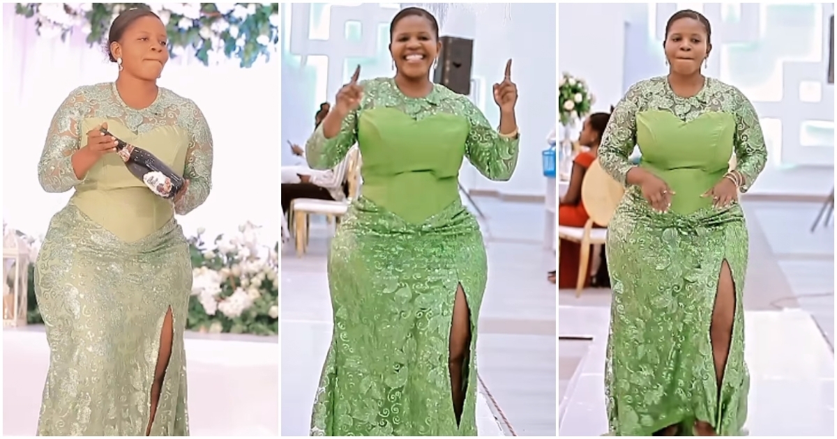 Curvy lady shakes her super heavy behind as she shows off her dance moves; video leaves fans drooling