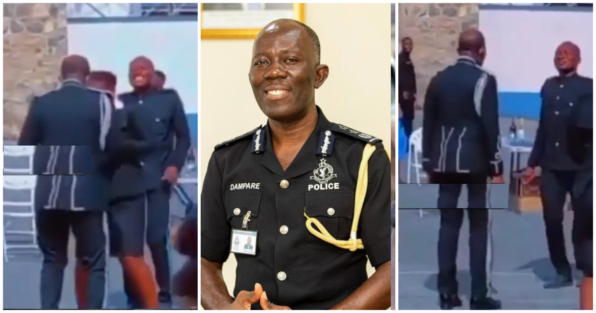 IGP Dampare shows his fun side as he dances like Michael Jackson in video
