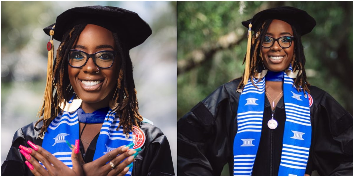 Woman Celebrates Being the 1st Person in Her Mum's Family to Bag PhD, Shares Adorable Photos