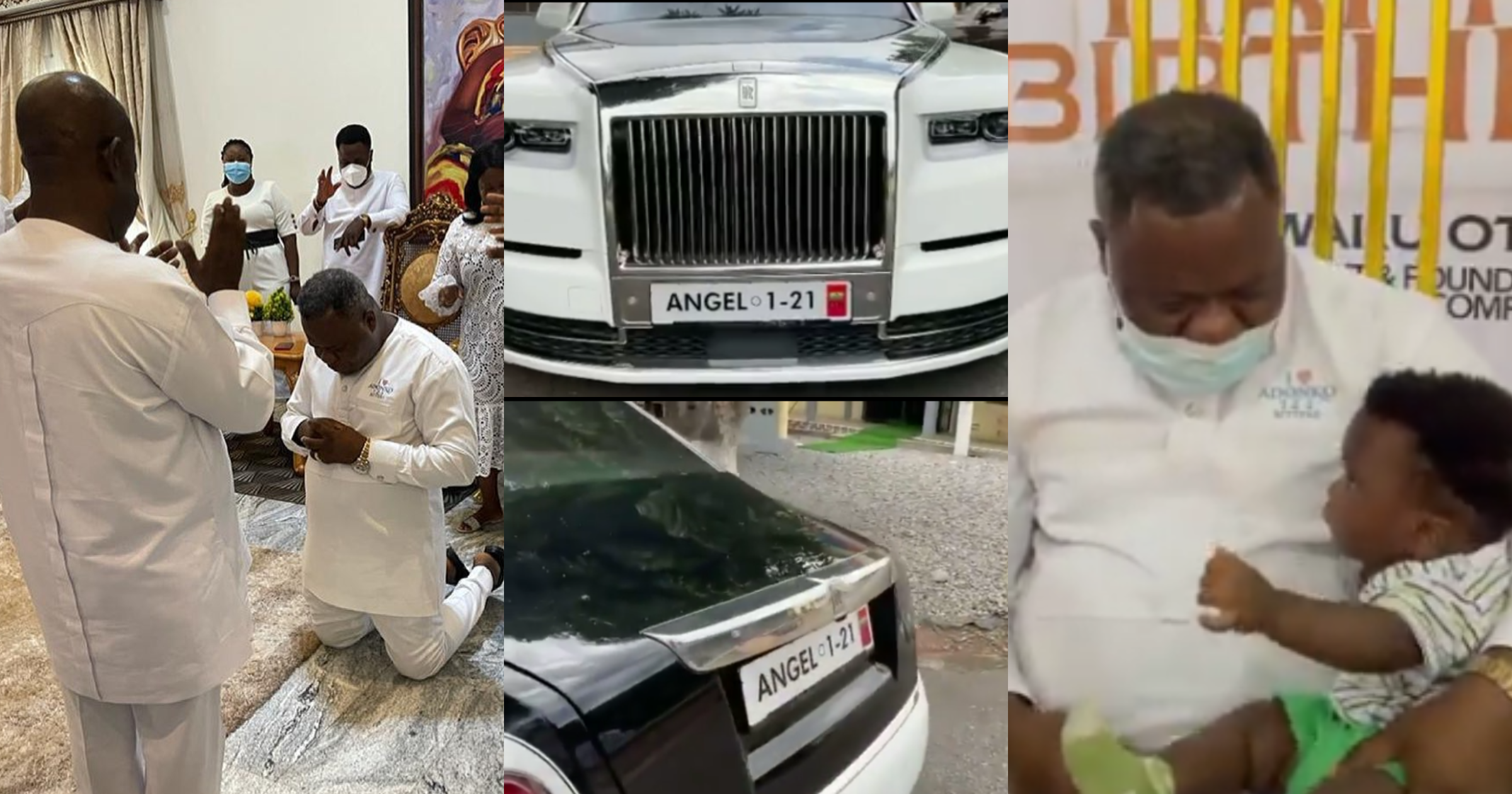Dr Kwaku Oteng: Angel FM And Adonko Bitters Owner Celebrates Birthday With All-White Party (Videos)