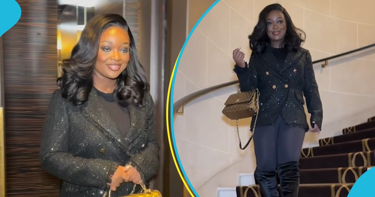 Star Actress Jackie Appiah Dazzles in Black, Video Amazes Fans: "Queen J"