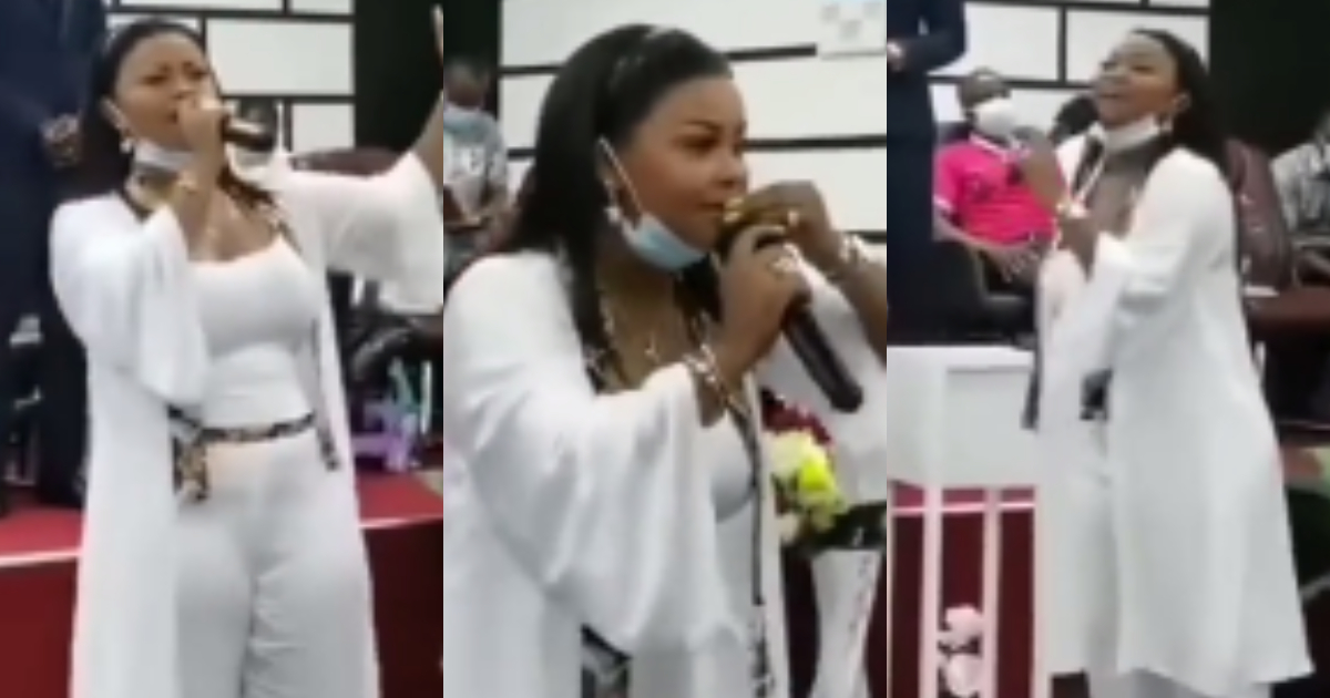 McBrown: Actress Worships with Pentecost Church in Dubai; Leads Praises and Worship in new Video