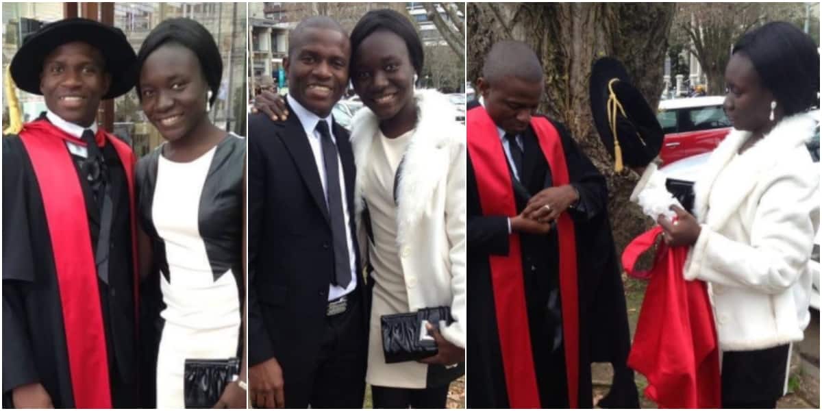 Dr Blessing Ekundayo and her hubby
