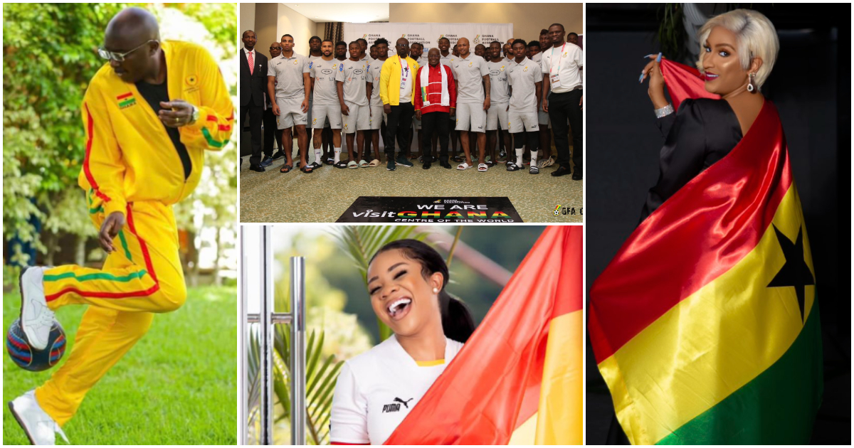 Trending visuals on social media as Black Stars face Portugal in their opening match in Qatar.