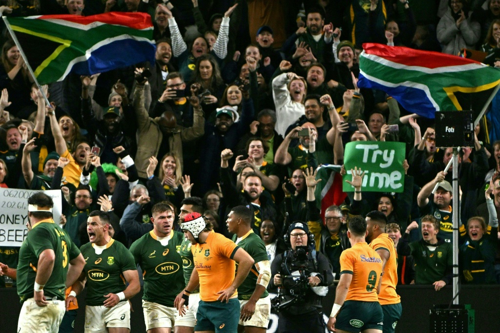 South Africa scored four tries in the 24-8 win over Australia