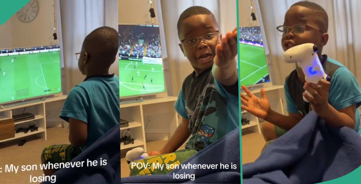 Video shows boy crying because his mum laughed at him for losing 11-0 in FIFA video game