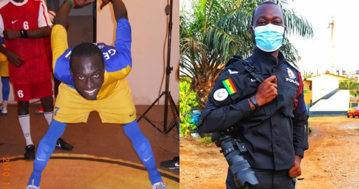 Gershon K. Gbeve: Ghanaian Footballer Turns Detective; Appointed as IGP's Photographer