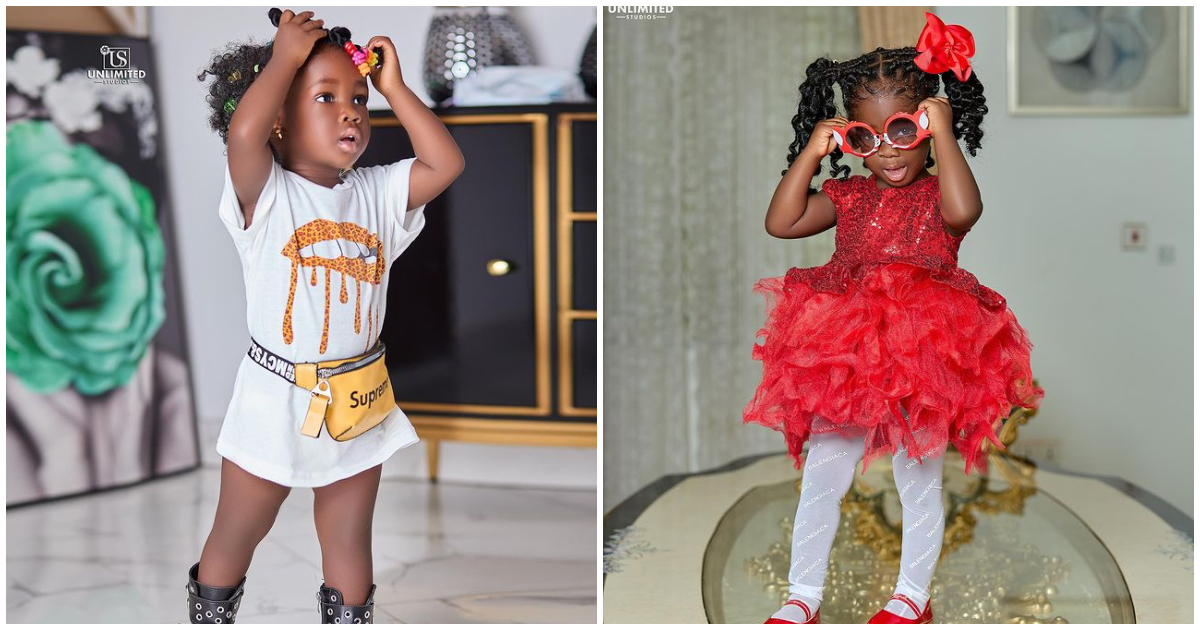 Tracey Boakye's Daughter: 5 Times Nana Akua Nhyira Modelled In Designer Clothes