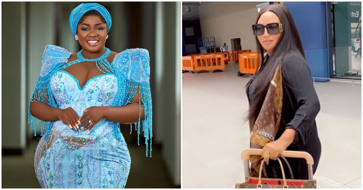 "Marriage really changes people": Tracey Boakye reacts after Diamond Appiah "disses" her, fans love her maturity