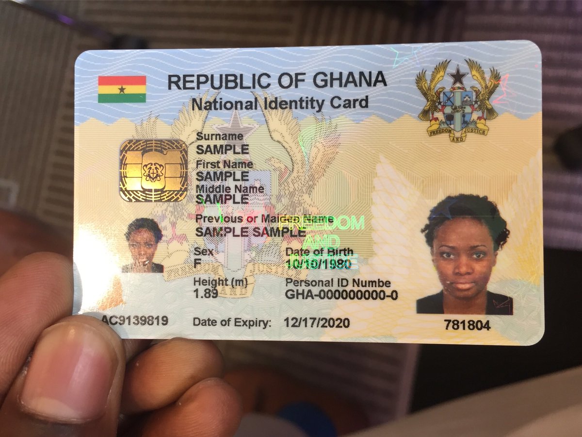 Ghana Card ready to be used to transact business - NIA announces