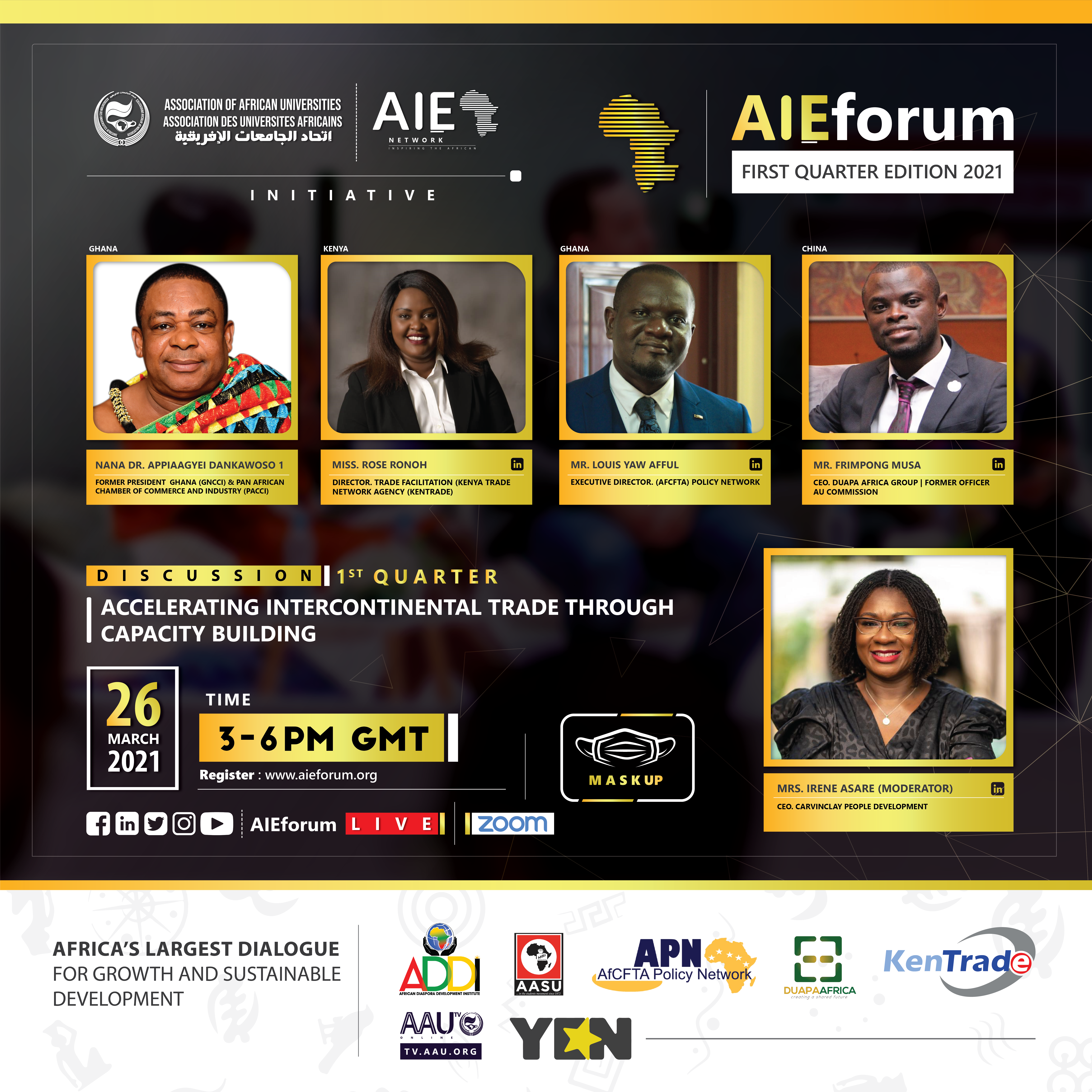AIEforum 2021 First Quarter Edition Comes Off On March 26