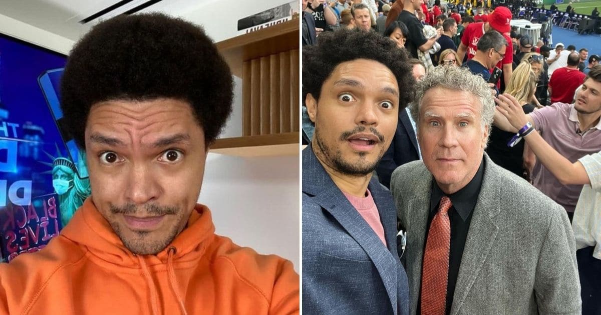 Trevor Noah and 'Get Hard' actor Will Ferrell spotted hanging out at the UEFA Champions League Final in France