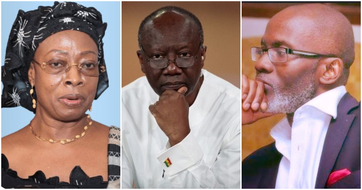 Sophia Akuffo has hit hard at both finance minister Ken Ofori-Atta and Gabby Otchere-Darko.