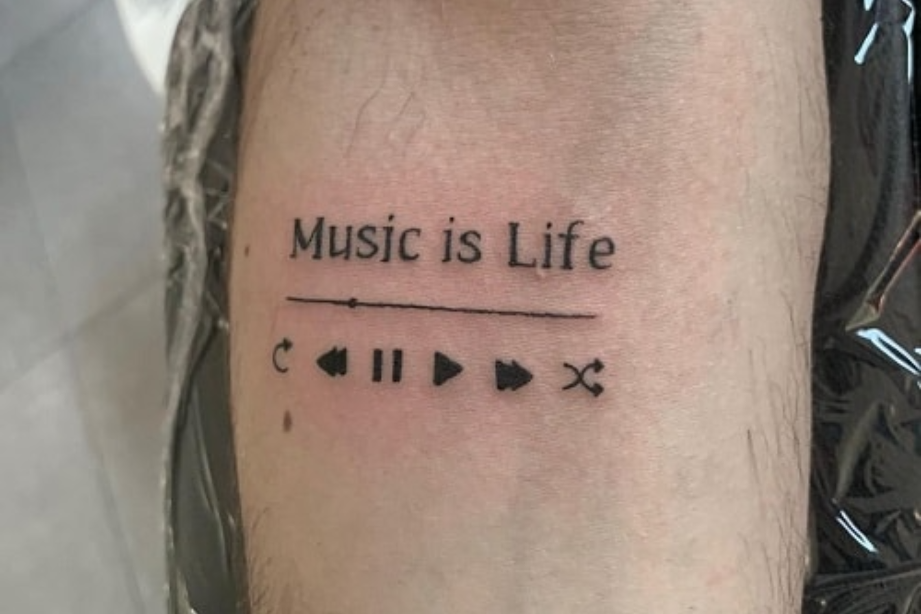 Beautiful Music Tattoo