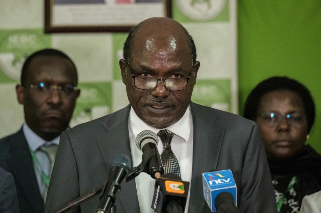 IEBC chairman Wafula Chebukati said young people represented just under 40 percent of the total number registered to vote