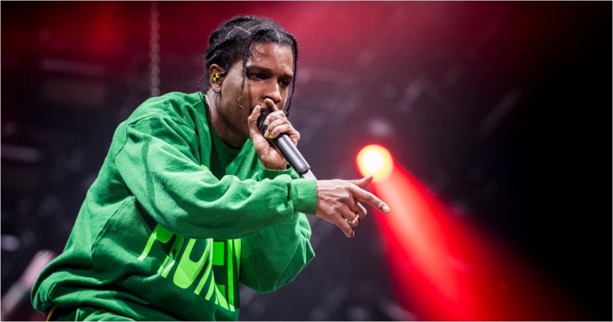 ASAP Rocky delivers meals to homeless shelter where he and his mom lived