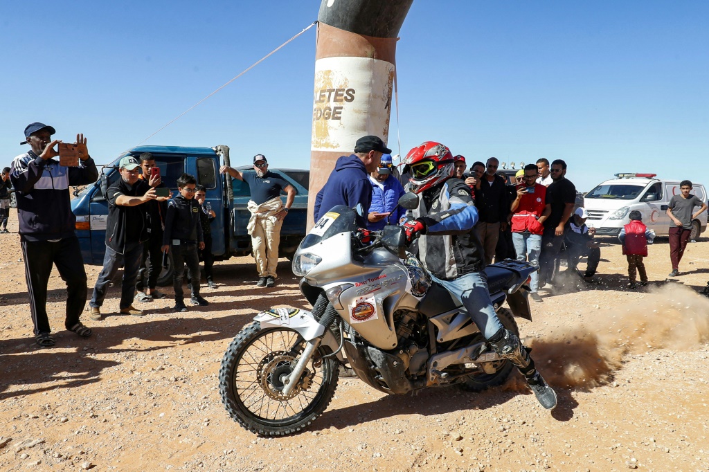 The rally's name stems from the vast territory at the heart of Libya's portion of the Sahara, a stretch of tranquillity in a nation repeatedly engulfed by chaos since the fall of Moamer Kadhafi in 2011