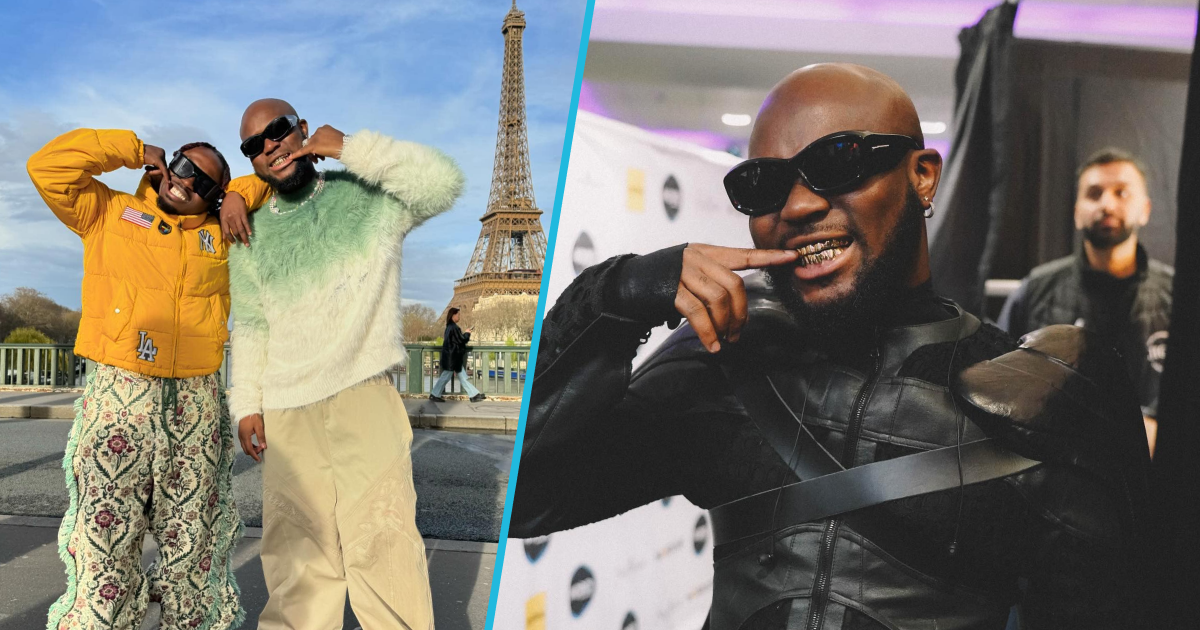 King Promise and Dancegod Lloyd shoot the music video of Paris in Paris, behind the scenes footage drop