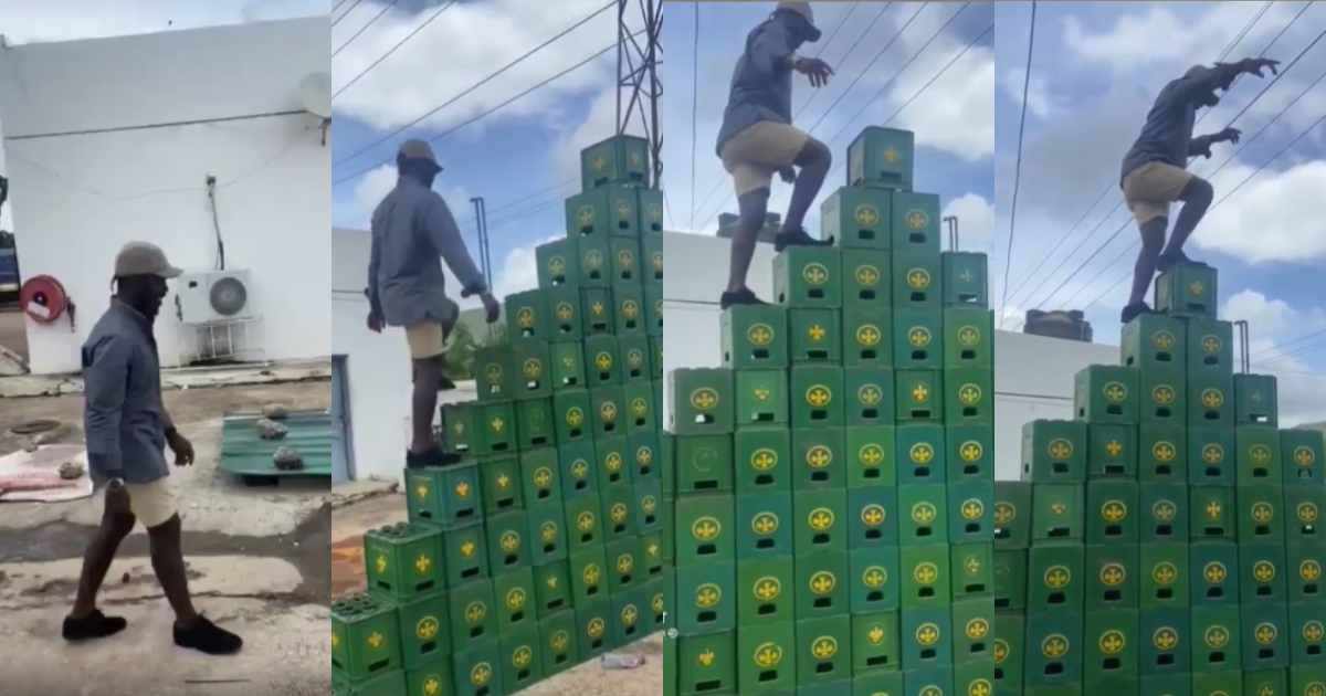 GH man who set crate challenge record speaks on what motivated him; video drops