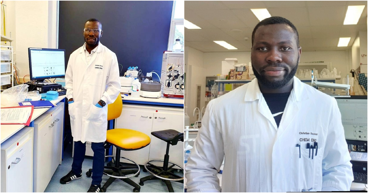 Brilliant past KNUST student becomes a PhD holder at a young age of 27
