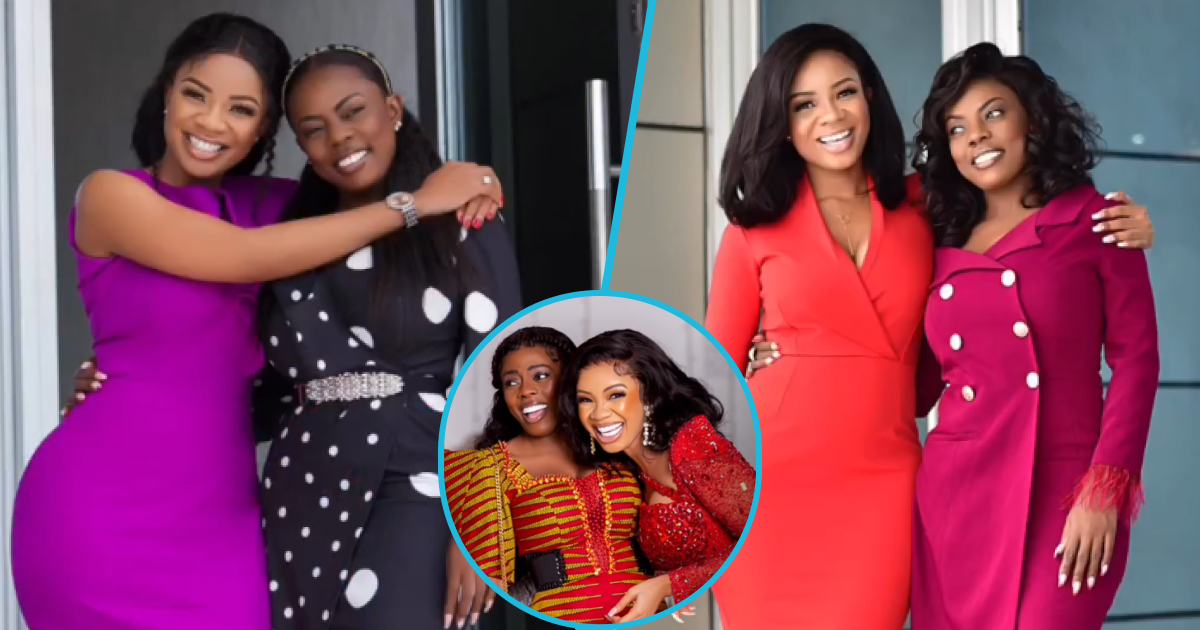 Nana Aba: 2 videos of moments media star and her protégé Serwaa captivate with their charm and grace