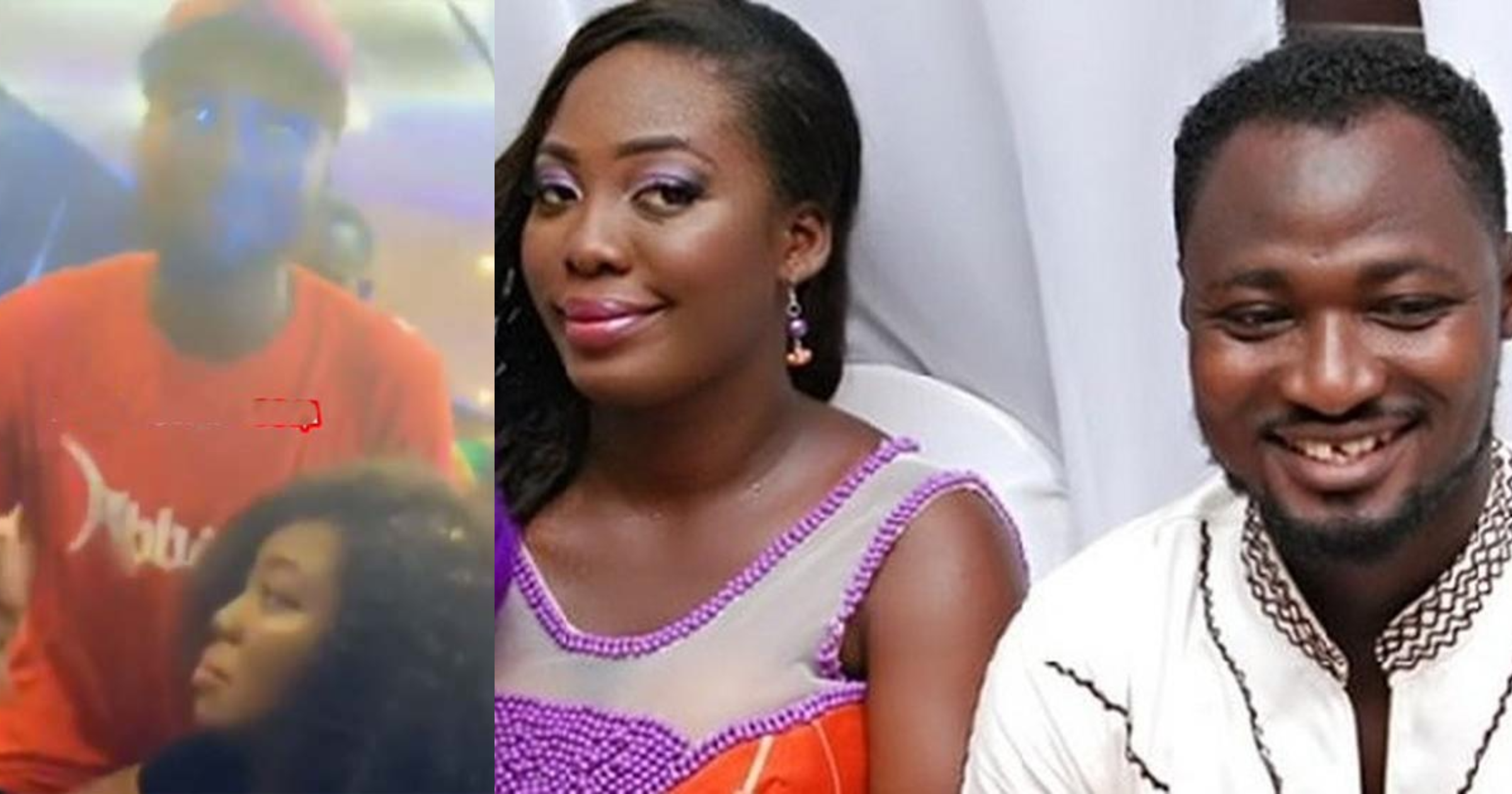 Funny Face meets ex-wife Nana Adwoa at Adonko Next Level launch (video)
