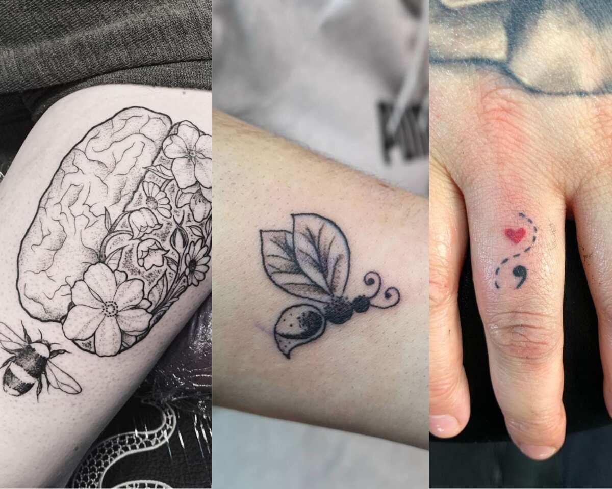 depression awareness tattoos