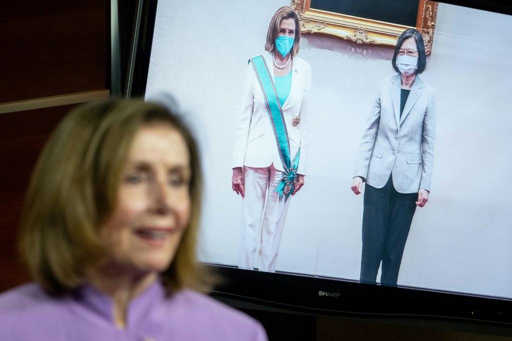 Tensions with China have soared over a visit to Taiwan by US House Speaker Nancy Pelosi