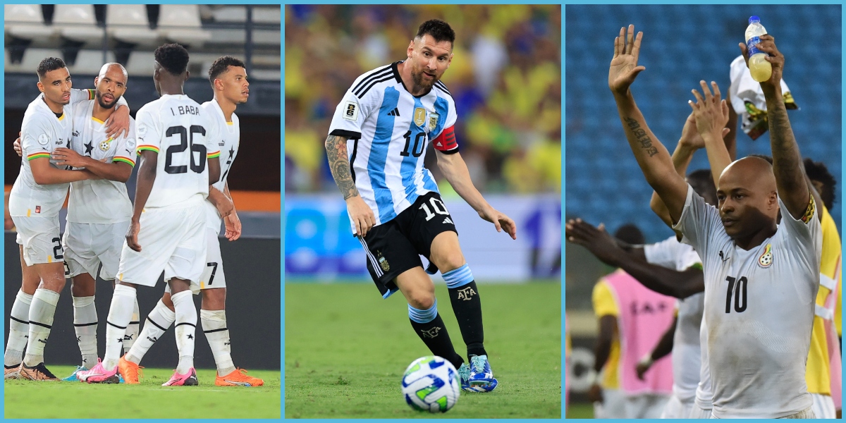 Andre Ayew’s Ghana To Play Messi’s Argentina In A Friendly Match