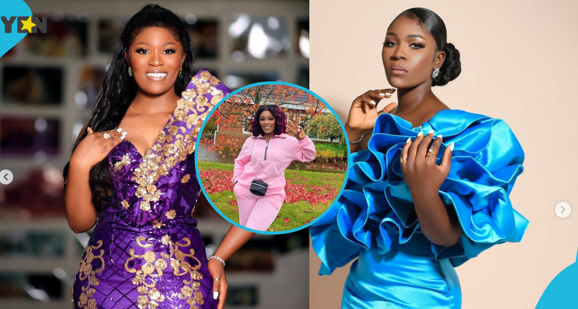 2019 Ghana's Most Beautiful winner Ekua glows in new photos as she enjoys her vacation in the UK