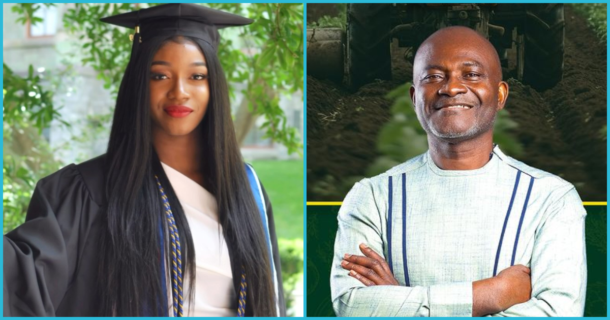 Ken Agyapong's daughter Amanda enrolls in University of Pennsylvania In US for double Masters