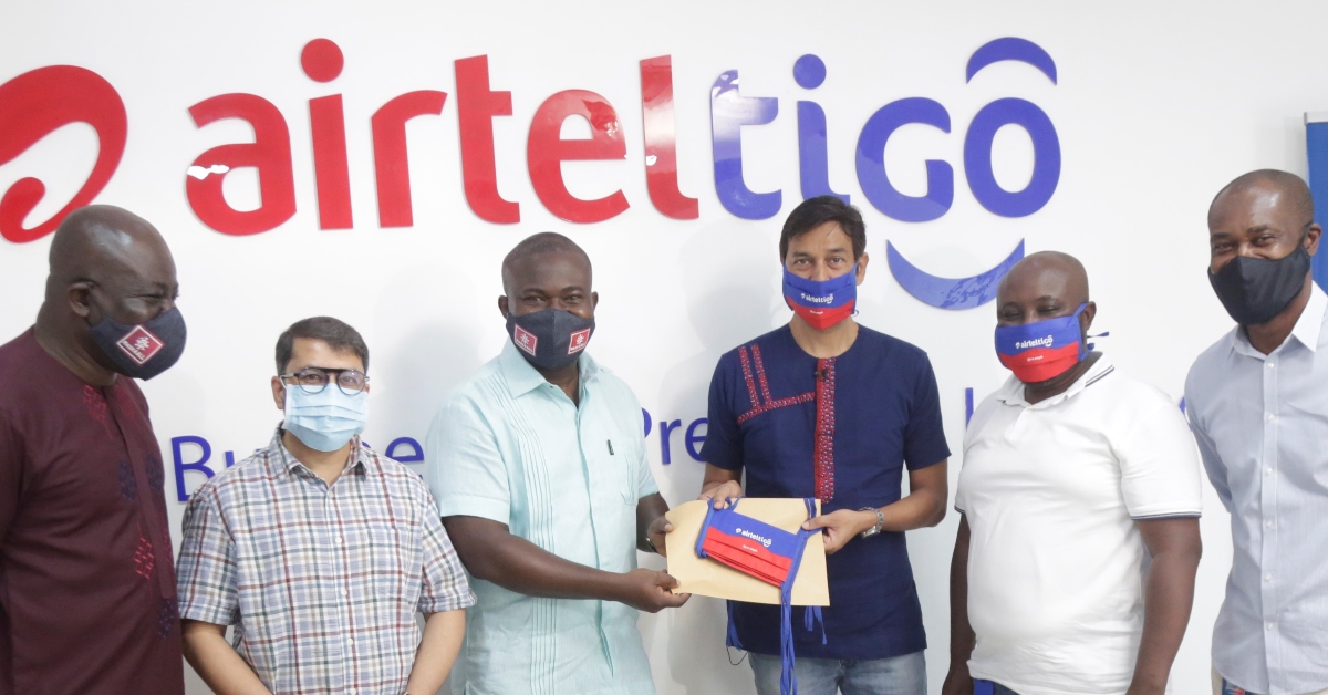AirtelTigo supports ‘Mask4All’ campaign with 5,000 pieces of face masks for the underprivileged