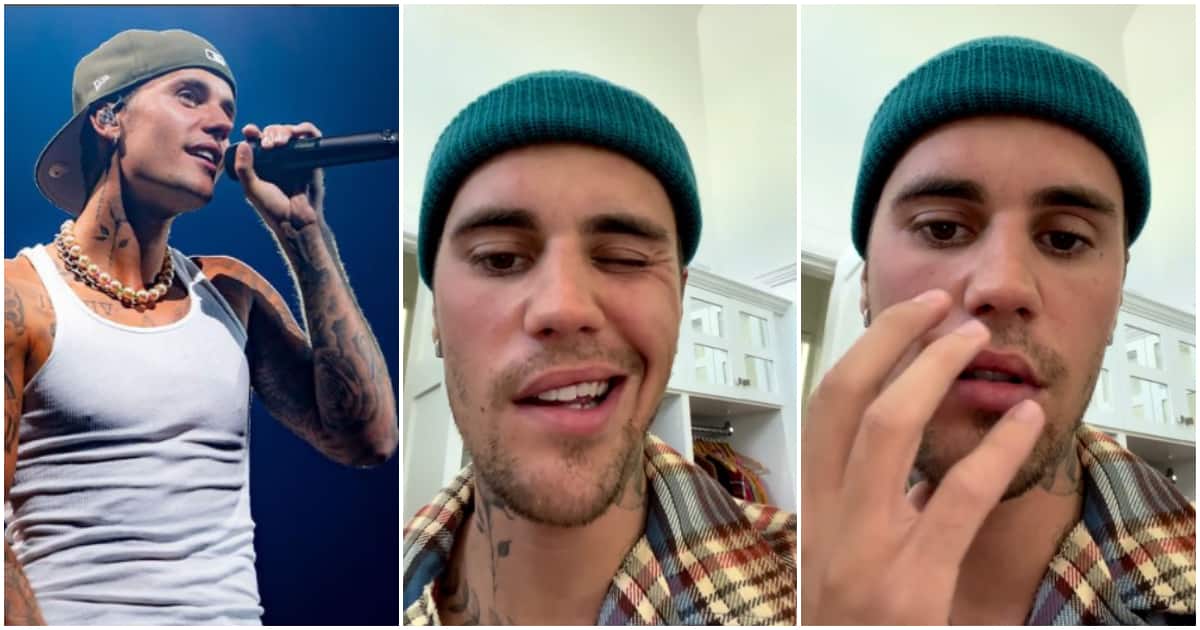 Justin Bieber Diagnosed With Ramsay Hunt Syndrome That Causes Partial Facial Paralysis, Hearing Loss