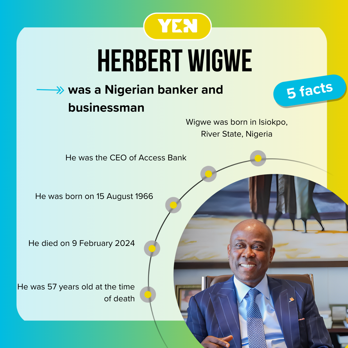Facts about Herbert Wigwe