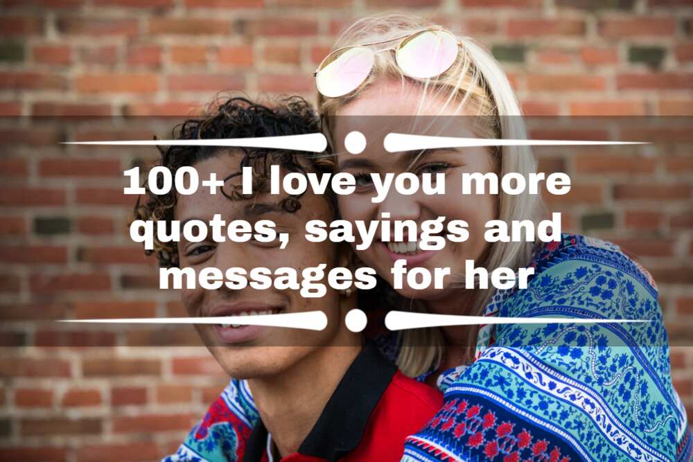 I love you more quotes