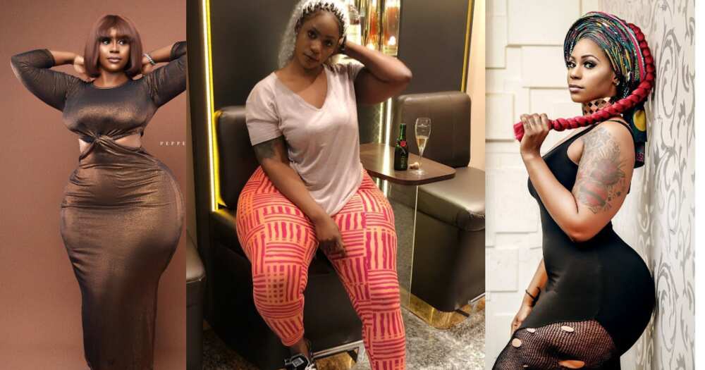 Matilda Hipsy: 13 photos of the Ghanaian model whose name pops up in Shatta Wale-Burna Boy beef