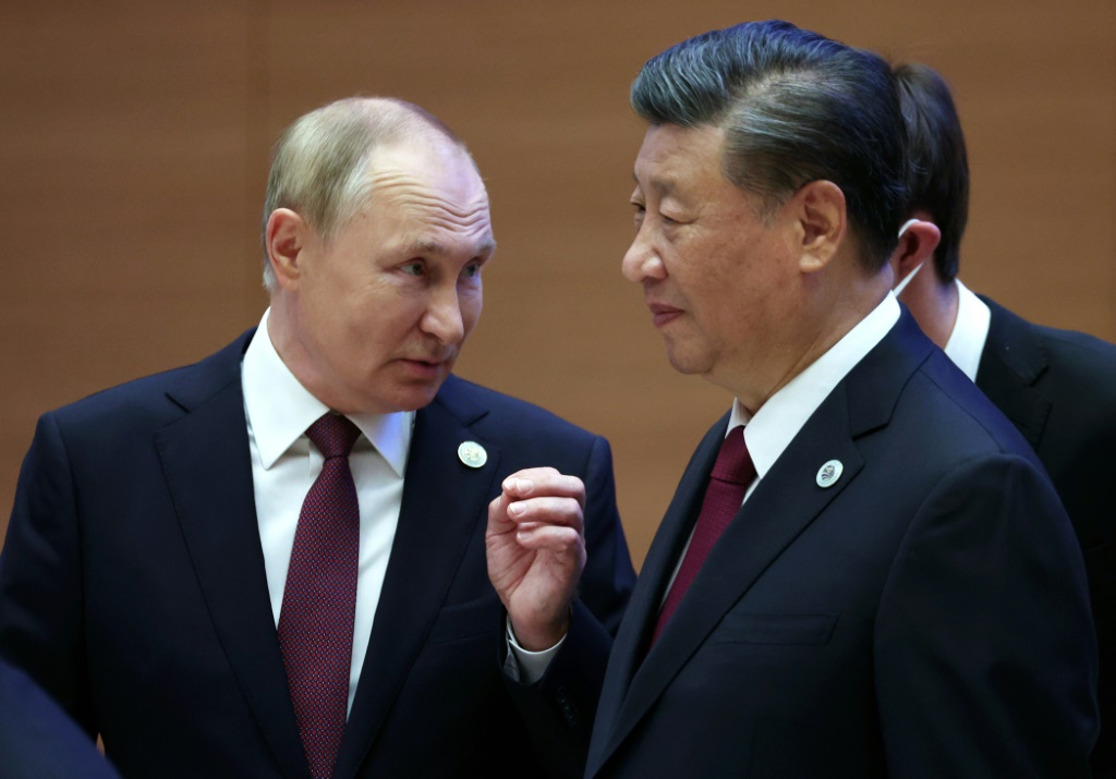 At their meeting, Russia's Vladimir Putin appeared to nod towards Chinese discomfort over the invasion