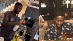 Video of inside of Bisa Kdei’s huge mansion drops; filled with luxury and riches