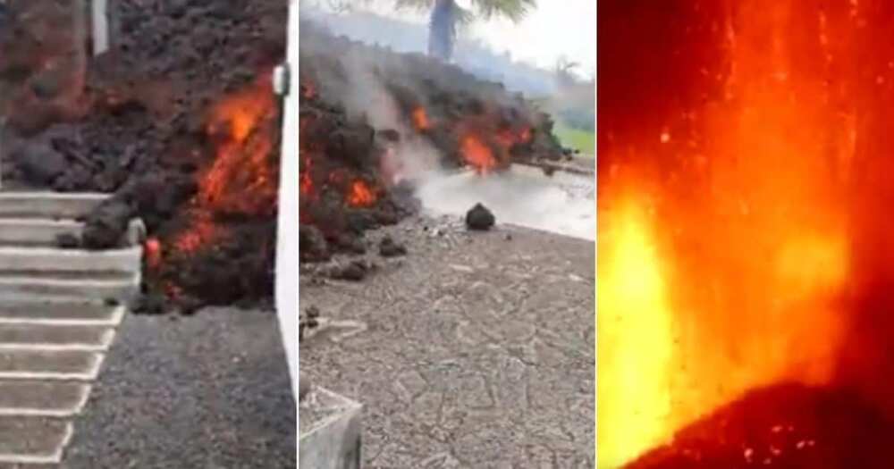 Videos, Emerge, Families, Hit, Raging, Volcano